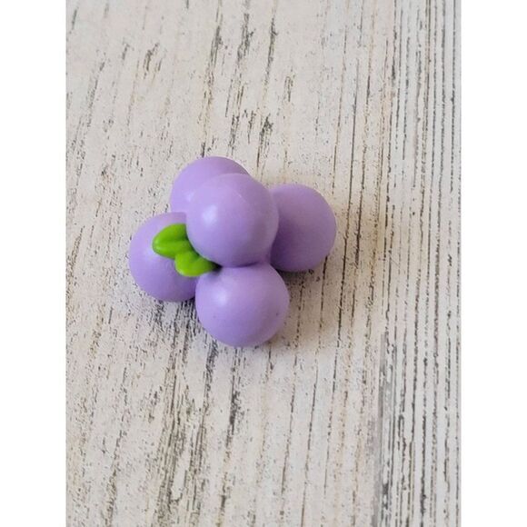 Blueberry grape stack play mini food doll accessory - Picture 2 of 5